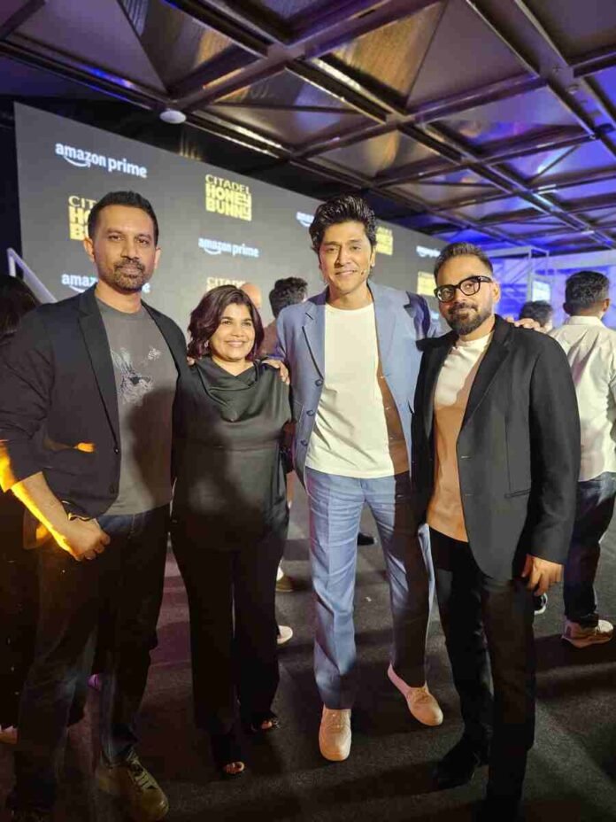 Sachiin Kumbhaar Hosts Star-Studded Trailer Launch of Prime Video's 'Citadel: Honey Bunny' with Varun Dhawan & Samantha Ruth Prabhu