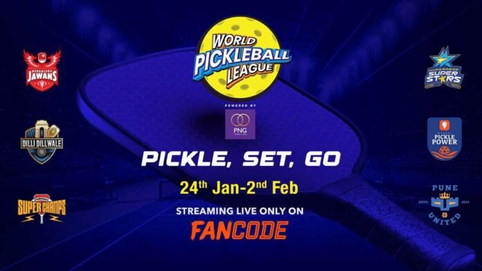 FanCode to Exclusively Stream Inaugural World Pickleball League Starting January 24