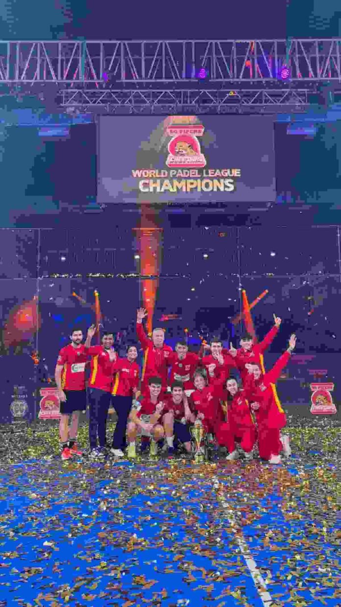 SG PIPERS CHEETAHS are the champions of Meteora Developers World Padel League 2025