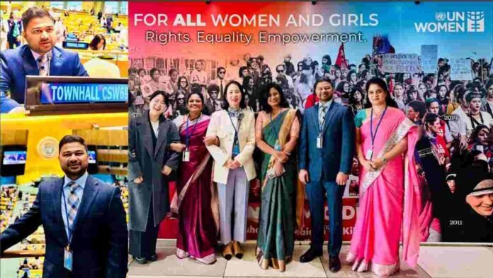 Ashraf Syed Advocates for Gender-Inclusive AI at United Nations Commission on the Status of Women Conference (UNO CSW69)