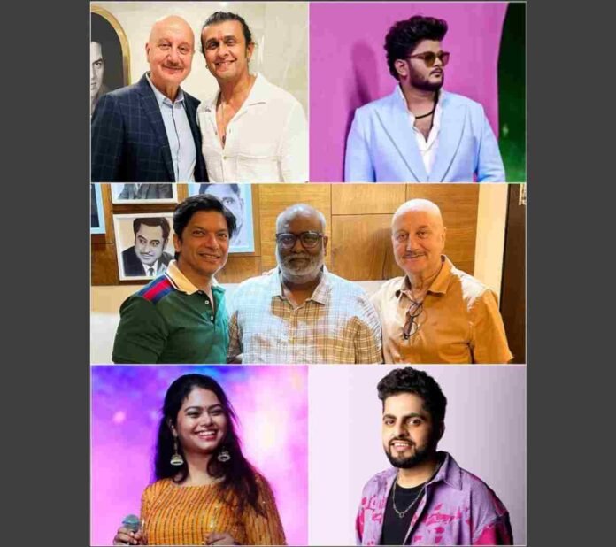 Sonu Nigam, Shaan, Vishal Mishra & Rising New Voices to lend voices for Anupam Kher’s Tanvi The Great