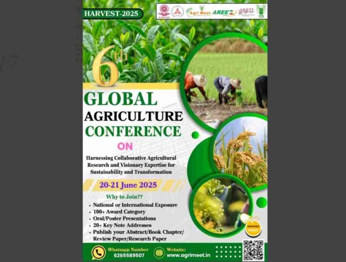 Dr. Ankur Sharma Leads India’s Global Agricultural Renaissance Through HARVEST-2025