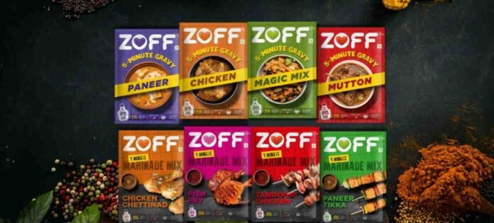 ZOFF Foods, Quick Homestyle Food, Reliance Retail, Ready-to-Cook, RTC, Gravies, Marinades, Indian Food, Convenience Food, Preservative-Free, Clean Label, India, Food Industry, Retail Partnership, Kitchen Solutions, New Launch, Easy Cooking, Authentic Flavors, Time-Saving Meals, Healthy Meals, Akash Agrawalla, Ashish Agrawal,