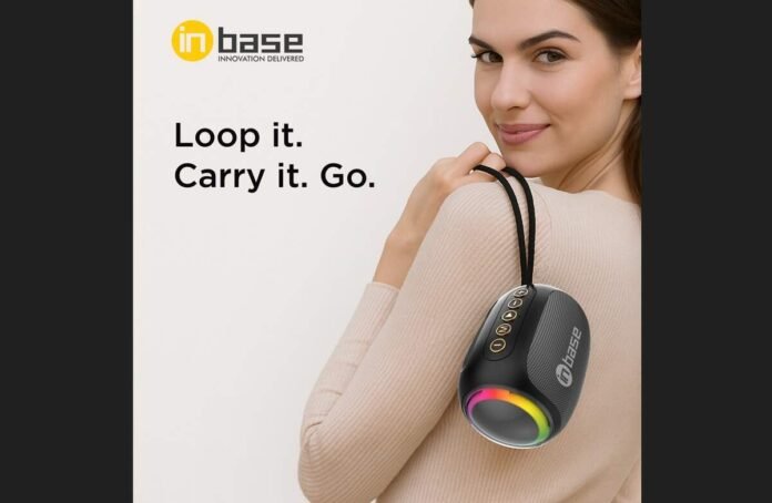 Inbase Launches Torque Portable Bluetooth Speaker with 8W Sound, LED Lights & IPX6 Protection at an Affordable Price Range