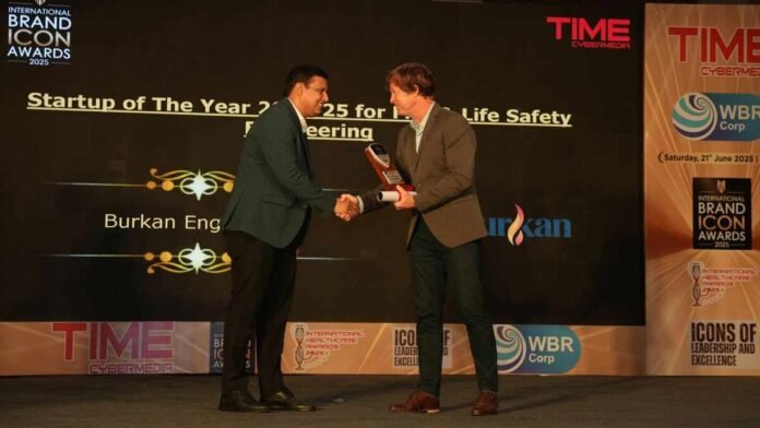 Syed Fakhar Ahmad, Burkan Engineering, Fire Safety, Digital Transformation, Smart Buildings, AI, IoT, BIM, Startup of the Year, Sustainable Safety, Fire Life Safety Engineering, India