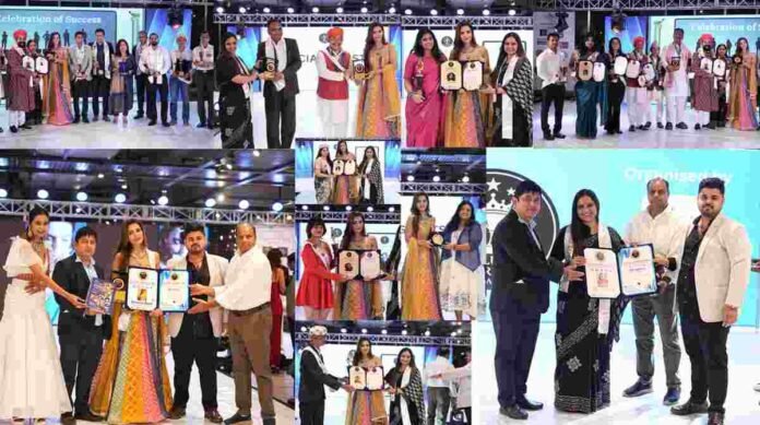 Exclusive Stardom Awards, Jaipur awards, Indian awards ceremony, Exclusive World Records, Lata Foundation, Isha Kohli, Navina Bole, Dr. Pankaj Khatwani, Dr. Deepak Thawani, Rajasthan events, 2025 awards, achievers, Indian personalities, global talent,Dr. Kailash Chand Sharma, Kailash Chand Sharma,Exclusive Stardom Awards 2025