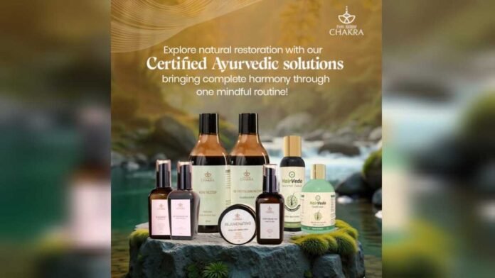 India skincare crisis, The Body Chakra, natural skincare India, certified wellness products, organic beauty, Varun Vashisthaa, Dr. Lipi Verma, Ayurvedic wellness, chemical-free products, AYUSH Certified, GMP Certified, paraben-free, sulphate-free, Indian beauty standards.
