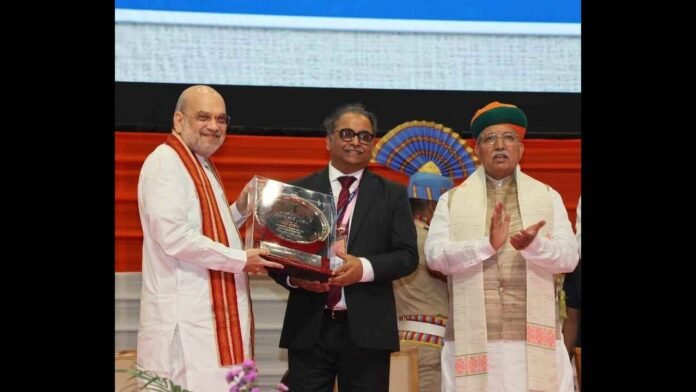 Indian Overseas Bank was honored with Rajbhasha Kirti Puraskar for 3rd consecutive year
