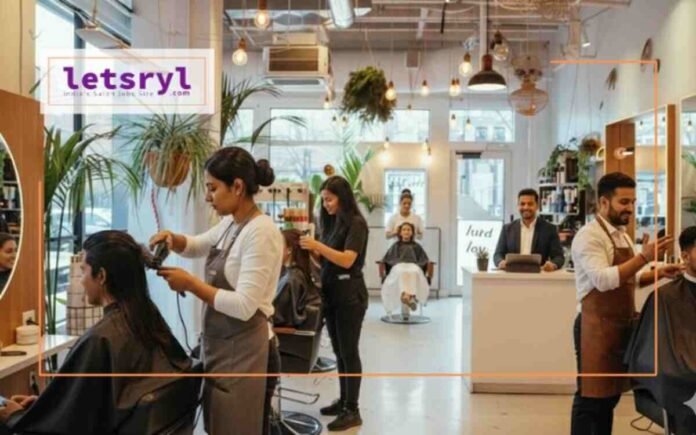 salon jobs, beauty jobs, hair stylist jobs, barber jobs, salon recruitment, Letsryl, verified jobs, salon hiring India, beautician jobs