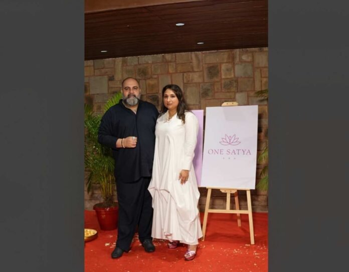 One Satya, Sheetal Dewan Kapur, Ssidarth Kapur, Conscious Brand, Wellness India, Energy Healing, Reiki Candles, Crystals, Camphor, Mindful Living, Spiritual Wellness, Holistic Lifestyle, Mumbai Launch Event, Lifestyle News