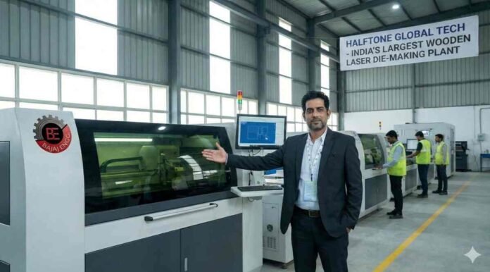 Mayank Bajaj, BAJAJ ENGG OPC PVT LTD, Laser Die Making India, Halftone Global Tech, Industrial Automation India, Packaging Machinery, Bengaluru Manufacturing