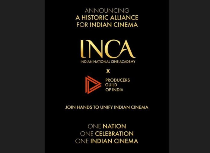 Indian National Cine Academy, INCA launch, pan-India film platform, Indian cinema awards, Producers Guild of India, Vishnu Vardhan Induri, Indian film industries, national cinema platform