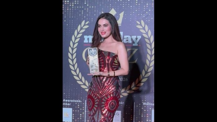 Trending Now: Anusmriti Sarkar’s Glamorous Award Night Look