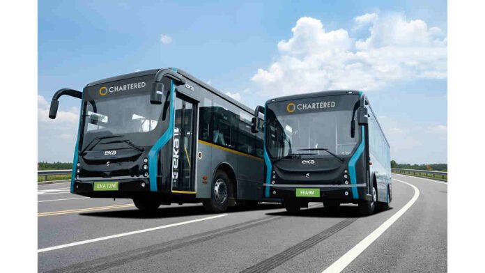 Chartered Speed Limited and EKA Mobility aims to Deploy 1,750 Electric Buses in Bengaluru under PM E-Drive