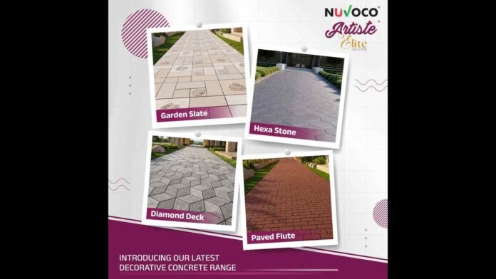 Nuvoco Vistas Launches Artiste Elite Collection, Elevating Premium Decorative Concrete for Modern Spaces