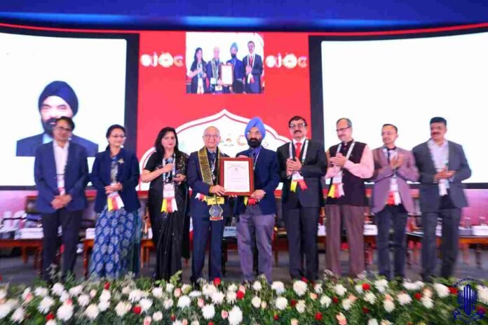Jatinder Singh Bhalla award, AIOC 2026 Jaipur, NIIMS Medical College, ophthalmology leadership India, Senior Achievement Award