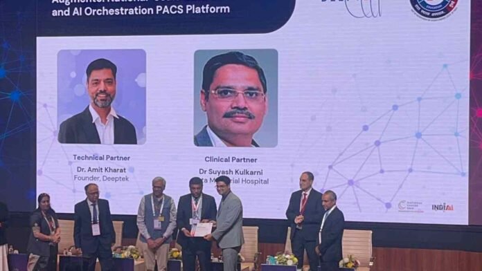 DeepTek.ai, IndiaAI CATCH Grant 2026, Augmento platform, Tata Memorial Hospital, AI in radiology, cancer AI India