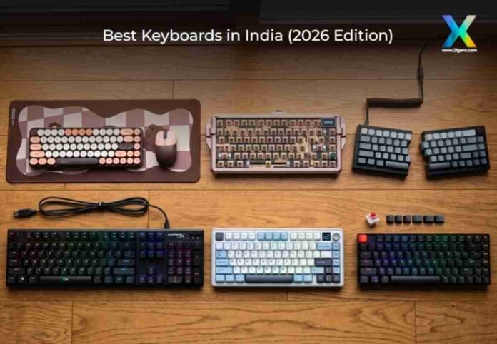 best keyboard in India 2026, premium keyboards India, mechanical keyboard India, wireless keyboard India, gaming keyboard India
