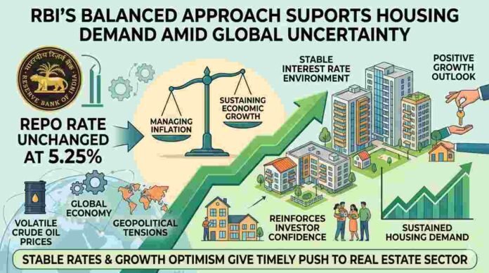 RBI’s Balanced Approach Will Support Housing Demand Amid Global Uncertainty