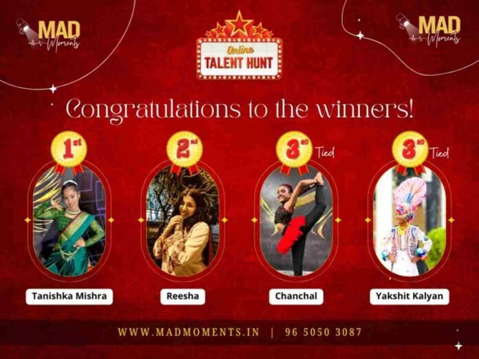 OTH 2026, MAD Moments, Online Talent Hunt 2026, Delhi talent competition, Haryana talent hunt, Punjab online auditions, rising artists India, MAD Moments event