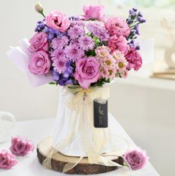 Mauve Melody Bouquet — Interflora
