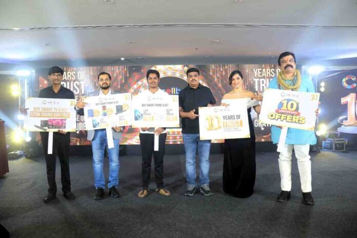 Actress Subhashree Rayaguru Launched Cellbay 10th Anniversary Offers