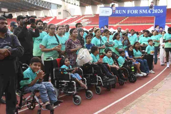 Run for SMA 2026 Held in Hyderabad to Raise Awareness on Spinal Muscular Atrophy
