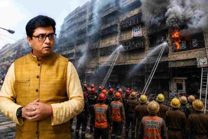 Kolkata fire, Kolkata building fire, West Bengal news, Kuldip Maity, Kolkata hotel fire, fire safety Kolkata, Kolkata accident news