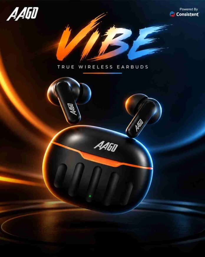 AAGO by Consistent Infosystems Launches VIBE True Wireless Earbuds with 10mm Heavy Bass Drivers & Up to 28 Hours of Playback