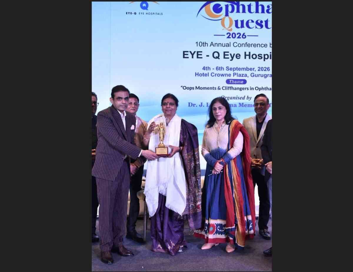 24 Years Without Sight, Young Patient Regains Vision Through Eye-Q Corneal Transplant; Ophtha Quest Brings Ophthalmology Leaders Together 1 Eye-Q Super Speciality Eye Hospitals