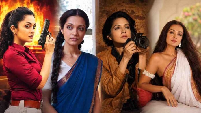 Actress Sheena Chohan discussing character-driven cinema and challenging roles over stardom