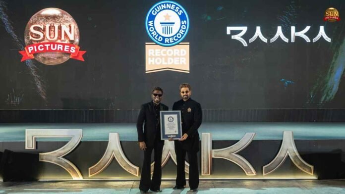 ‘RAAKA’ MAKES HISTORY WITH A GUINNESS WORLD RECORDS TITLE