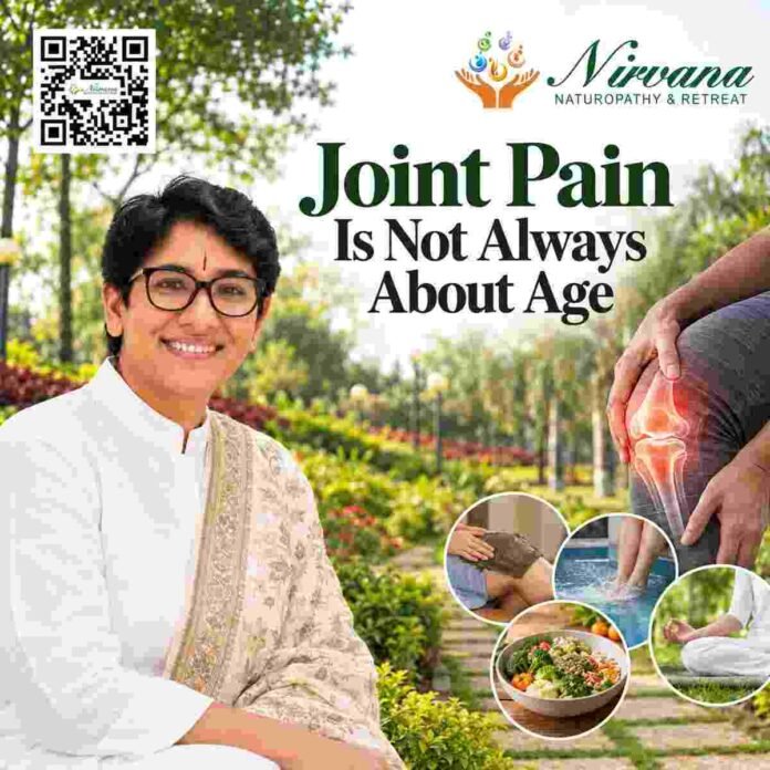 Senior person standing up comfortably from a chair while learning lifestyle and movement habits for joint pain relief