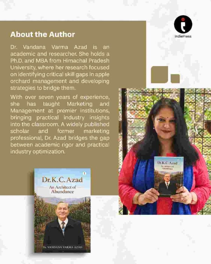 Author Dr. Vandana Varma