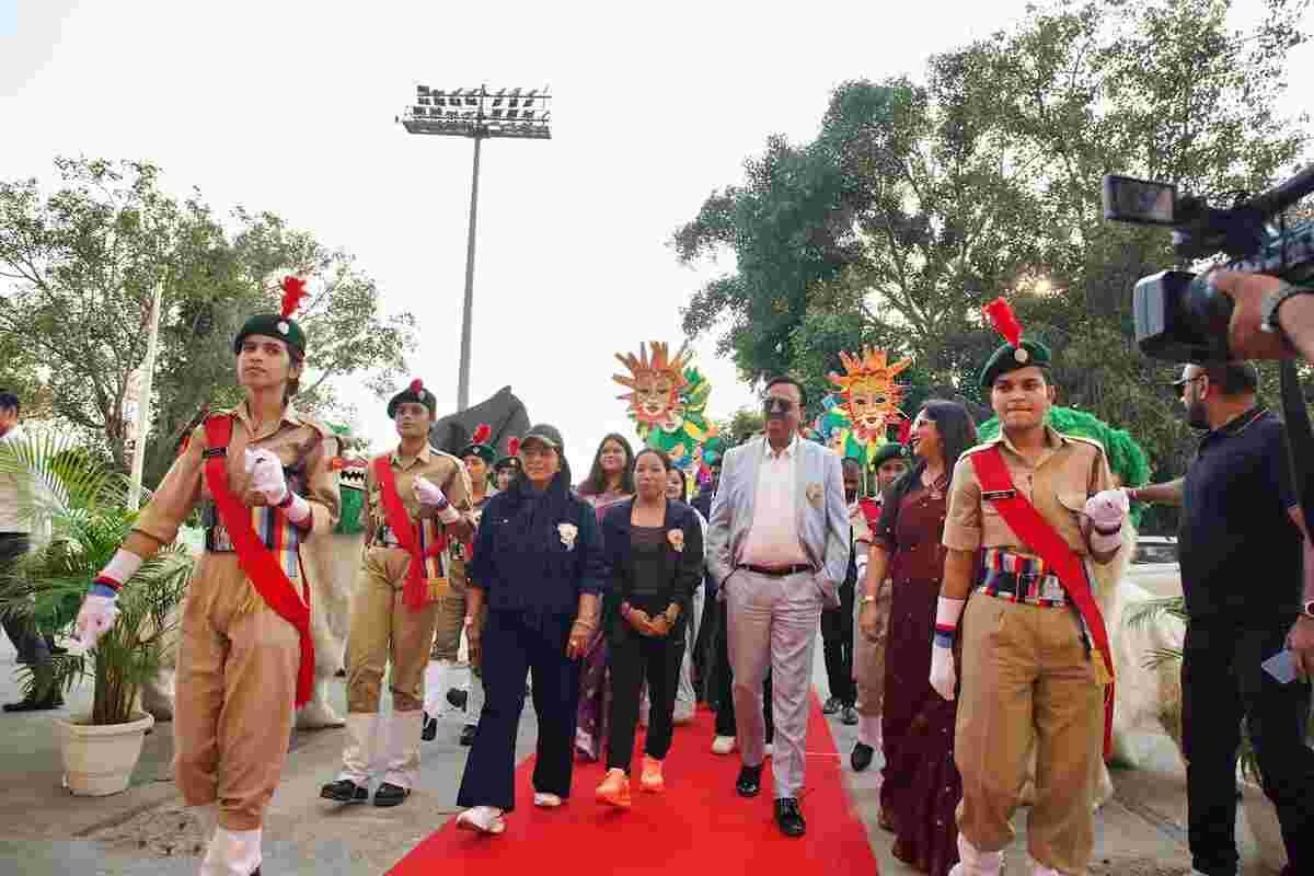 Gaurs International School Brings the Spirit of the Olympics to Jawaharlal Nehru Stadium with First-Ever ‘The Gaurs Olympics’ 1 Gaurs International School